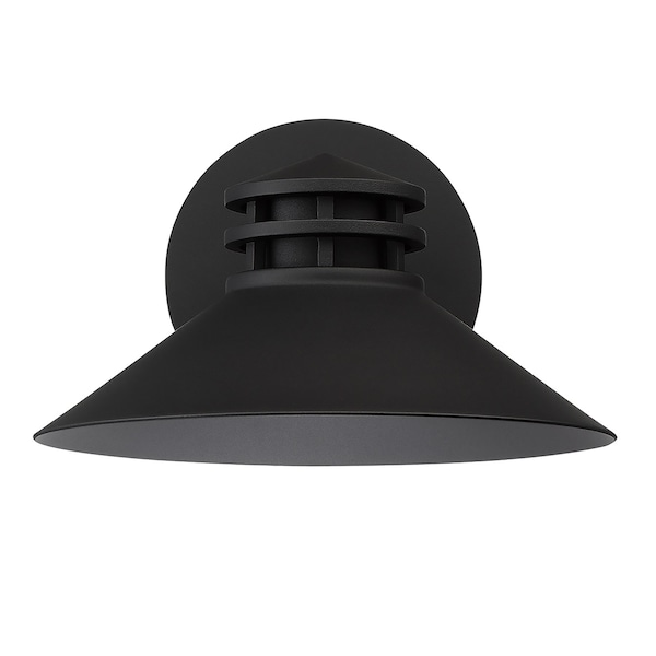 Sodor 10in LED Indoor And Outdoor Wall Light 3000K In Black